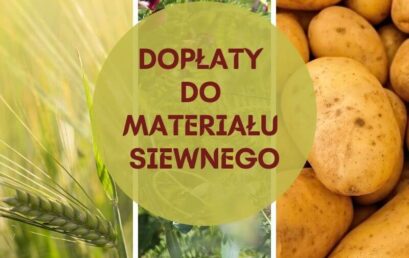 Dopłaty do materiału siewnego!